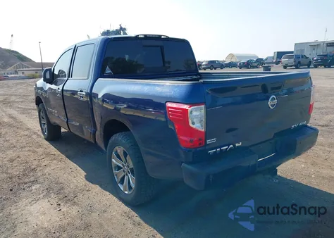 2018 Nissan Titan Sv из США, поврежденный, VIN 1N6AA1E57JN514148